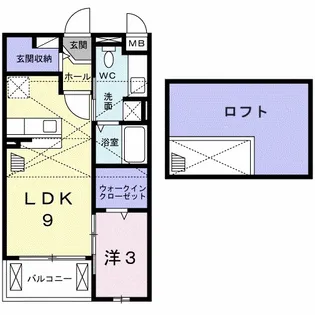 フォルシュ・M【2階】の間取り