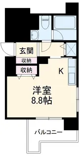 アーバンフラッツ町田【201号室】の間取り