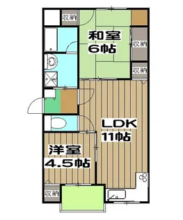 リジョイス桂【0303号室】の間取り