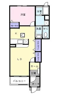 SI・2301(C棟)【1階】の間取り