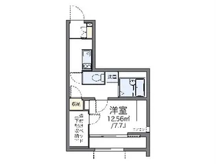 レオパレステルミック【101号室】の間取り