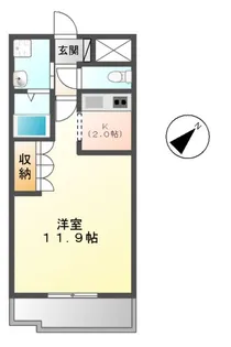 ルミナスコート【1階】の間取り