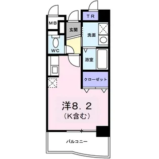 コートライブリーN【2階】の間取り