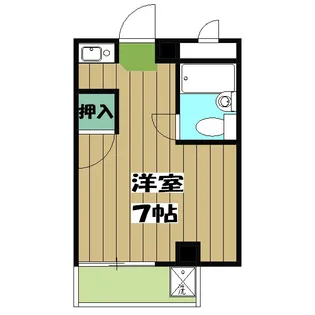 Diamond Hill’s【206号室】の間取り