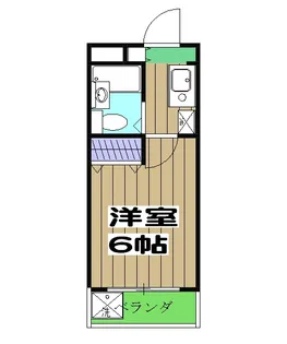 サンクレール【305号室】の間取り