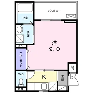 フェリーチェ【2階】の間取り