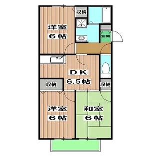 パルカーサ南京都【202号室】の間取り