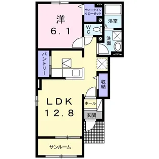 オベルジュ 京【1階】の間取り