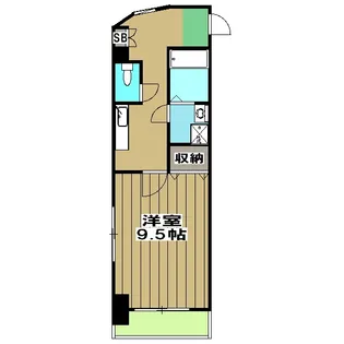 エリーフラッツ上桂【04080号室】の間取り