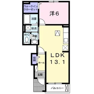 エルモア【1階】の間取り