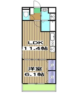 シャルマン【1階】の間取り