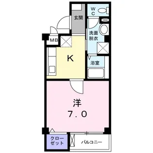 NEXT STAGE 烏丸御池【4階】の間取り