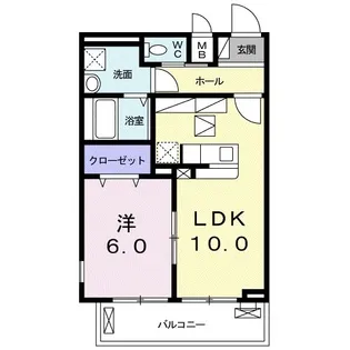 Casa Orto【1階】の間取り