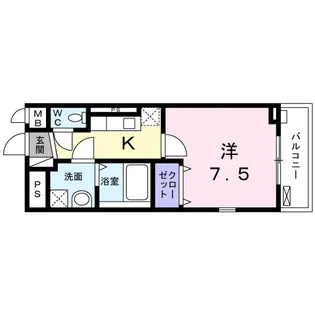 M´s【2階】の間取り