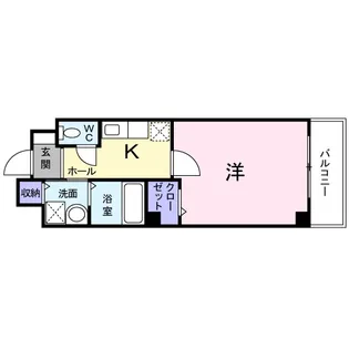 インフィニティー【1階】の間取り