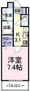 プリムローズヒル【1階】の間取り