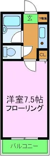 コンフォールきたんまち【111号室】の間取り