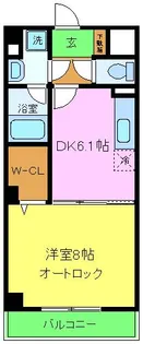 エバーヒルズ【S103号室】の間取り