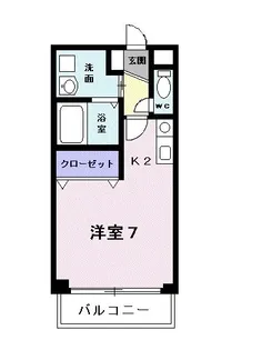 プリムヴェール【2階】の間取り