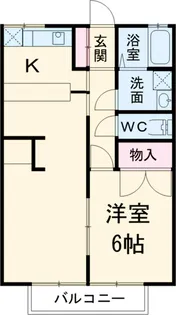 第3メゾンサンシャイン【2階】の間取り