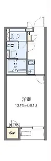 クレイノ大岩Ⅱ【204号室】の間取り