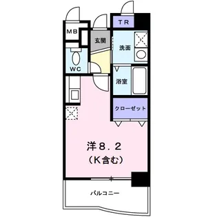 コートライブリーN【4階】の間取り