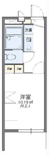 レオパレスパレスマンションⅠ【313号室】の間取り