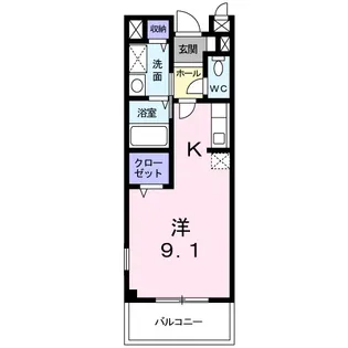 プロスパ【2階】の間取り