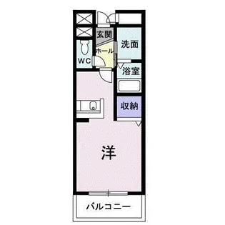 ファミリアノ−ル【4階】の間取り