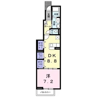 プラタ エムⅢ【1階】の間取り