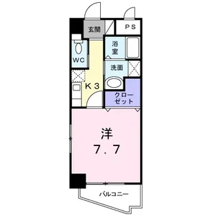 TURTLE ONE【6階】の間取り