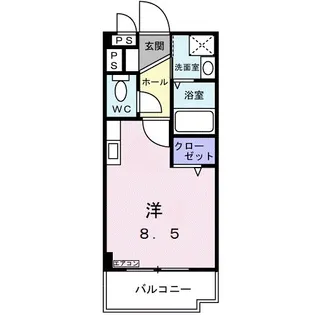 シティサイト西町【2階】の間取り