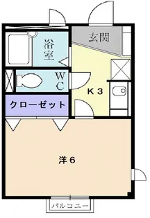 スペランツァⅠ【2階】の間取り