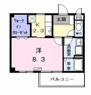 プルミエⅡ【2階】の間取り
