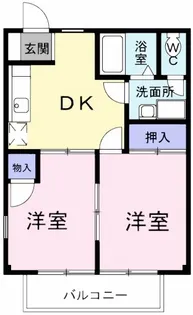 ファミールKOBAYASHI【1階】の間取り