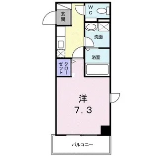 ウエン・伊東【1階】の間取り