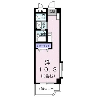 メゾン小樽【3階】の間取り