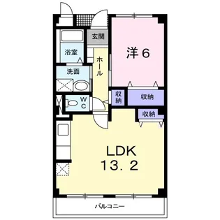 グラディオOTUNA【3階】の間取り