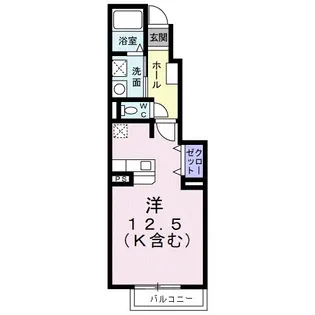 アプローズ【1階】の間取り