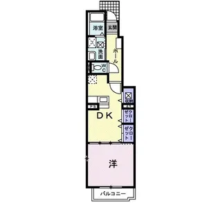 ネオ ブリーズ【1階】の間取り