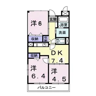 グランドプレステ−ジ【2階】の間取り