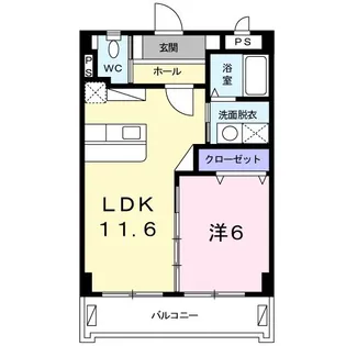 Sea Side 潮平【3階】の間取り