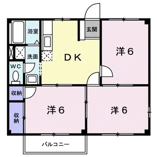シーサイド95【2階】の間取り
