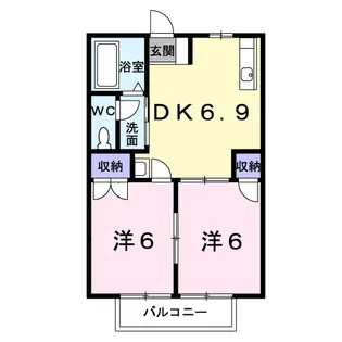 Heart House【2階】の間取り