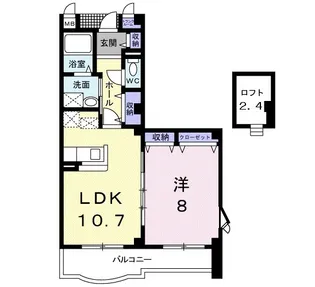 シェーネスベルク【3階】の間取り