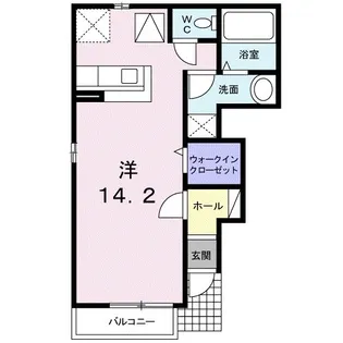コンフォートC【1階】の間取り