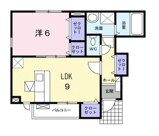 フラットワイズ【1階】の間取り