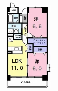 アネックスマンション【3階】の間取り