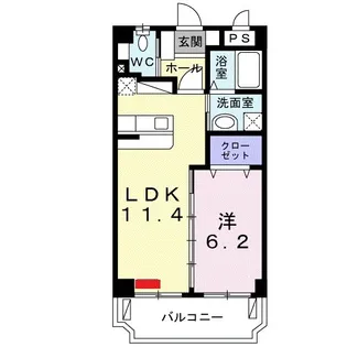 スカイ・ネオ【1階】の間取り