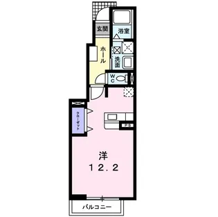 シャルマン【1階】の間取り